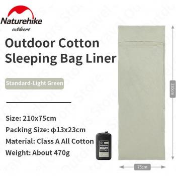 Naturehike Sábanas AntiSuciedad 470g/620g