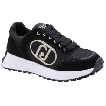 Liu Jo Damen Sneakers Lolo 17 Schwarz Größe 37