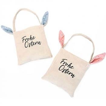 Jute-Osterkörbchen für Geschenke
