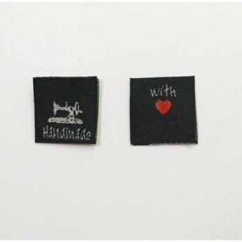 Rectangle Handmade Love Labels