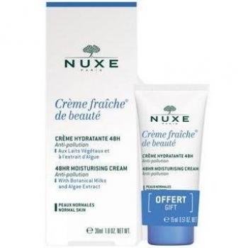 Nuxe Crème Fraîche de Beauté Hydratante 48h 30ml + 3 en 1 15ml