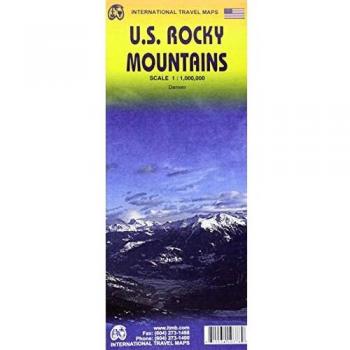US Rocky Mountains Map
