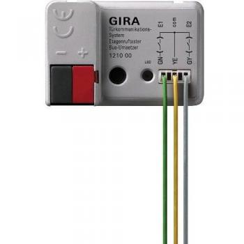 Gira 121000-2 ON-OFF Metal Door Communication Switch