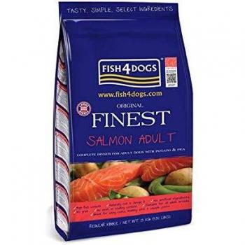 Fish4Dogs Finest Adult Komplett (Kleinbiss) Lachs 1,5 kg
