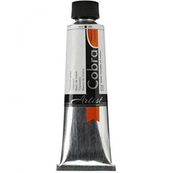 Cobra Water Mixable Oil 40Ml Titanium White