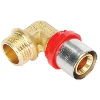 Racor Prensa Curvo Compacta Macho 20×2.0 ½ Multicapa Industrial