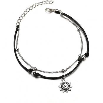 Summer Beach Multi-Layer Anklet for Women