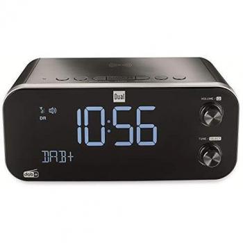 Dual DAB CR 30 Black Bird Radiowecker DAB+/FM USB Akku-Ladefunktion Schwarz