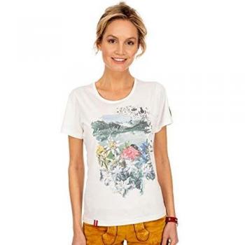 Almgwand Berbachalm T-Shirt, Damen, Ecru, XS