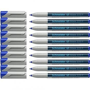 Schneider Maxx 223 F Universal-Marker (non-permanent, feucht abwischbar, 0,7 mm) schwarz
