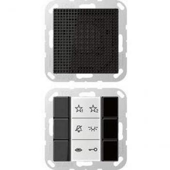 JUNG Audio-Innenstation SI AI A 6 SW schwarz