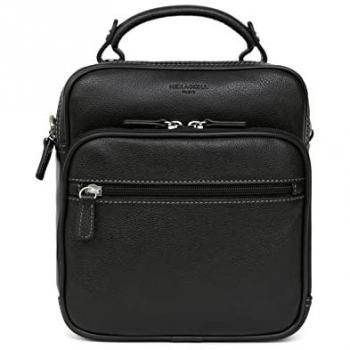 Sac Bandoulière Cuir Confort Noir