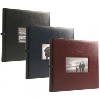 Henzo EDITION album fotografico e portalistino Nero