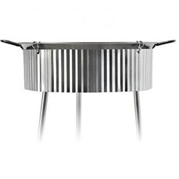 70‑cm Paella Gas Burner – MARQUE – Model – Protective Cover – Galvanized Steel