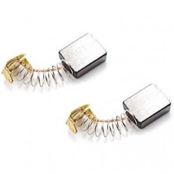 Balais de charbon vhbw pour moteur 6,5x13,5x16mm compatible avec Makita 9400 B