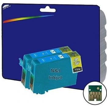 Parches de tinta Cian XL para Epson Expression Home