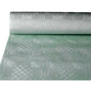 Rouleau de nappe damassée blanche 40g/m²
