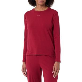 BOSS Herren Langarmshirt mit Rundhalsausschnitt – Größe M – 95 % Baumwolle, 5 % Elasthan