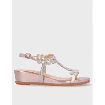 Alma Blue Sandalias Cuña Mujer