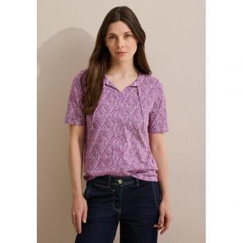 Femme T‑shirt Tunique Cecil Blanc