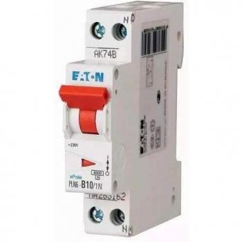 Schutzschalter Eaton 263172 – 10 A, 1Ph+N, C‑Charakteristik