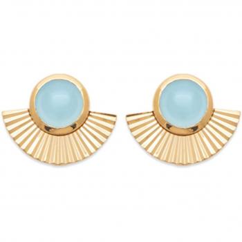 Brillante Oro Cleopatra Blu Agata