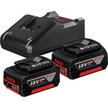 Bosch Genuine BLUE 18V Cordless CoolPack Li-ion Battery 4Ah and Charger