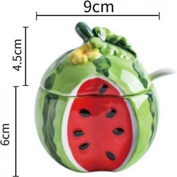 Fruit-Themed Sugar and Salt Jar