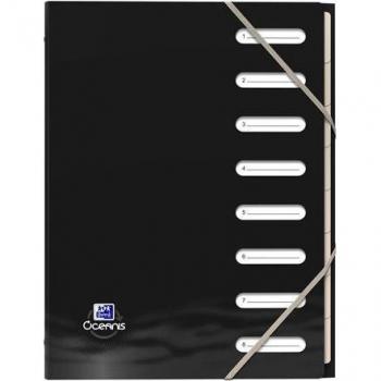 Oxford Black 8-Part Sorting File Oceanis 400177823