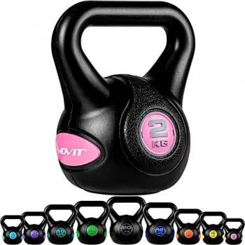Movit Kettlebell STYLISH Black 2 kg