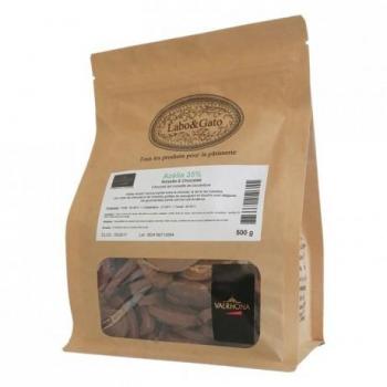 Chocolat créatif Azélia 35% lait noisette 500 g