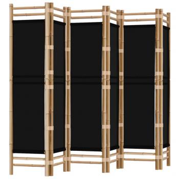 Cloison de séparation pliante 6 panneaux, paravent de jardin intérieur