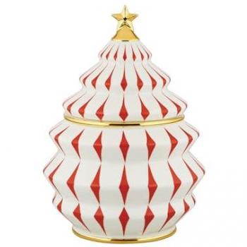 Delight Cookie Jar Rosso Porcellana Alessi