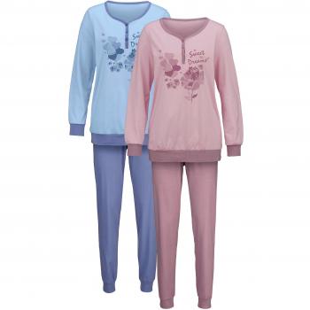 Harmony Damen Schlafanzug 60/62 – Herbstkomfort Kollektion