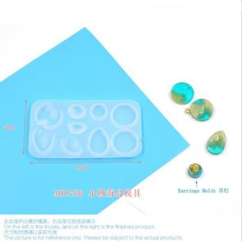 Silicone Jewelry Mold for Dried Flowers