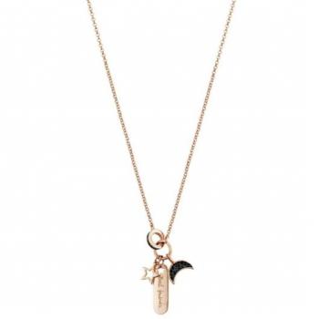 Piastrina Best Friend Argento e Zirconi