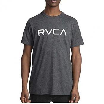 Veste t-shirt RVCA Big Vintage, taille petite, couleur charcoal, Heathe