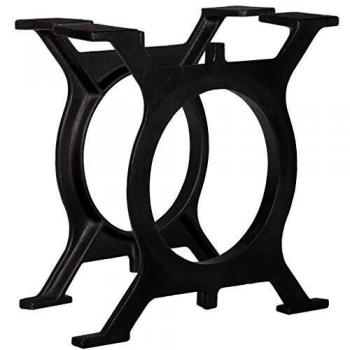 Gambe O in Ghisa per Tavolino da Caffè 2 pz