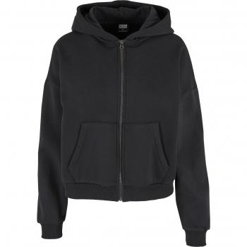 URBAN CLASSICS Damen Sweatjacke Boxy Zip Hoody