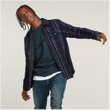 Camicia G-Star GPO a Manica Lunga Rinsed Yoto Check