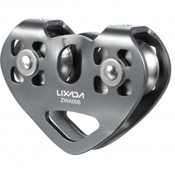 Lixada Seilrolle 30KN aus Aluminium für Eis