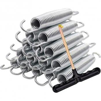 Trampolin Feder Set 5,5 Zoll mit T-Haken, 16 Stück