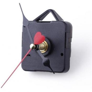 18mm Quartz Clock Movement with Heart Hands and Hook