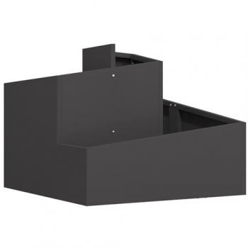 Macetero Negro de Plástico Alta Densidad