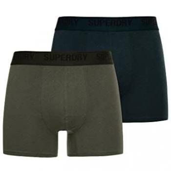 Boxers en Coton Biologique Vert pour Homme