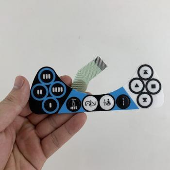Teclado táctil de membrana para ABB Robot IRC5 FlexPendant 3HAC028357-001