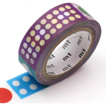 Multicolor Polka Dot Masking Tape