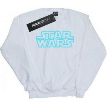 Sudadera negra de Star Wars para niñas, con diseño de logo Neon Sign, talla 12-13