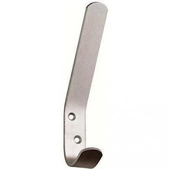 Carlisle Brass Hat and Coat Hook Satin Anodised Aluminium