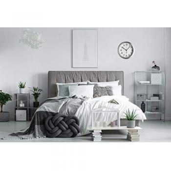 TFA Funk-Wanduhr inkl. Batterie silber/weiß FE-TFA